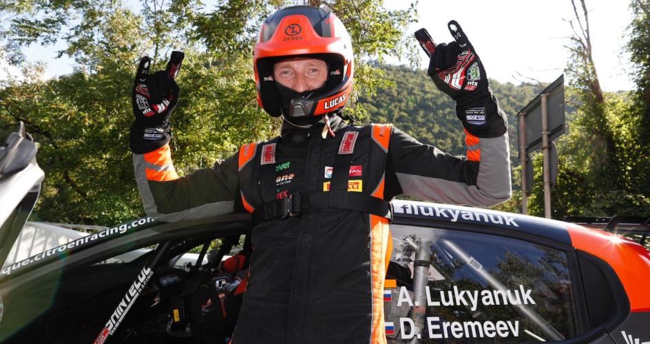 Ο Λούκιανουκ νικητής του Rally di Roma Capitale