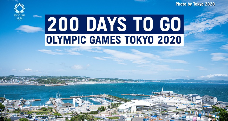 Olympics.200 days to Tokyo 2020.2021.01.05.944x500