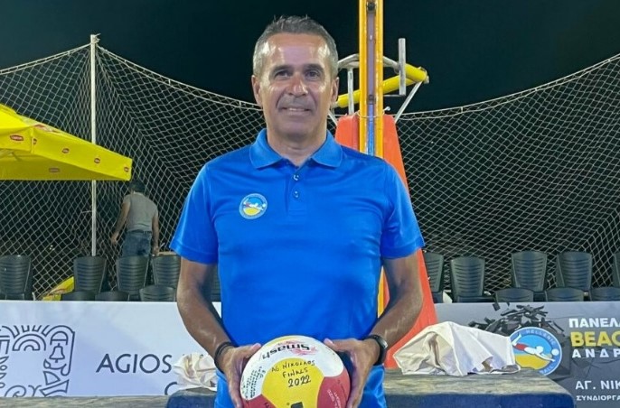 Petros Koutsis alla CEV Beach Volley Nations Cup