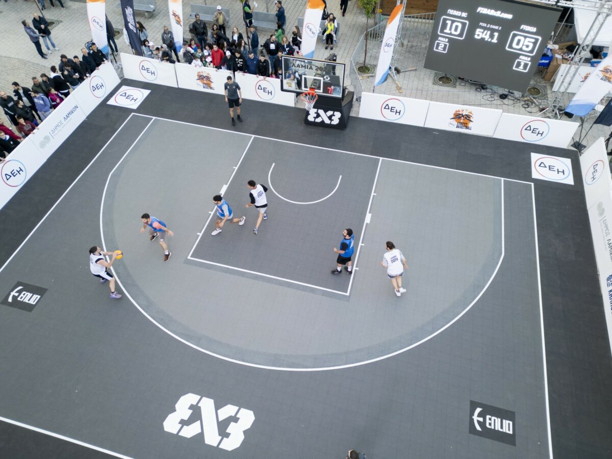 Με επιτυχία ολοκληρώθηκε το τουρνουά 3×3 ΔΕΗ Street Basketball 2024 στη Λαμία (pics-video)