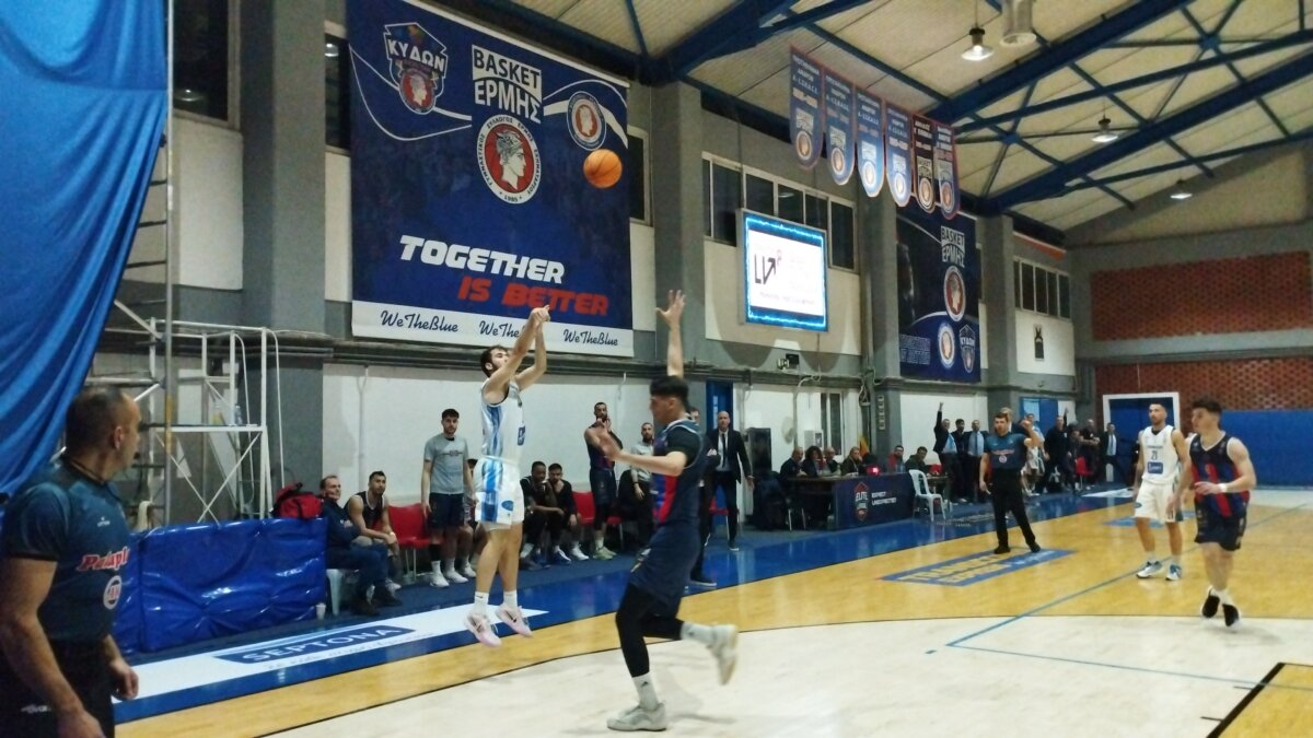 Γ.Σ. “Ερμής” Σχηματαρίου – A.O. Τρίκαλα Basket 63-65 (video – pics)