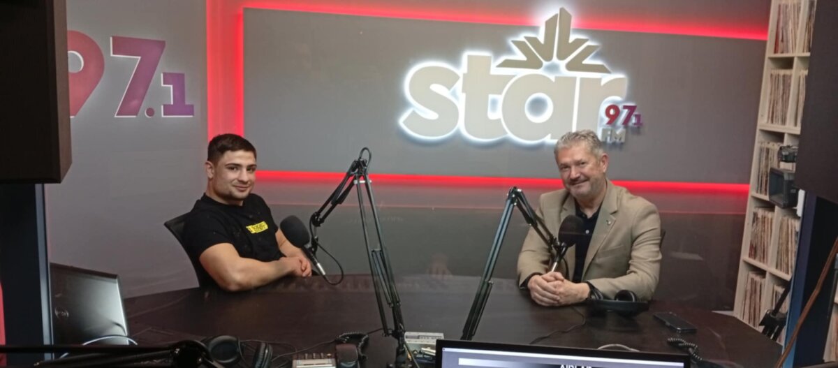 Φουλ επίθεση έπαιξε στον Star Fm 97.1 ο αθλητής mixed martial arts Κωνσταντίνος Ντελής  ( video )