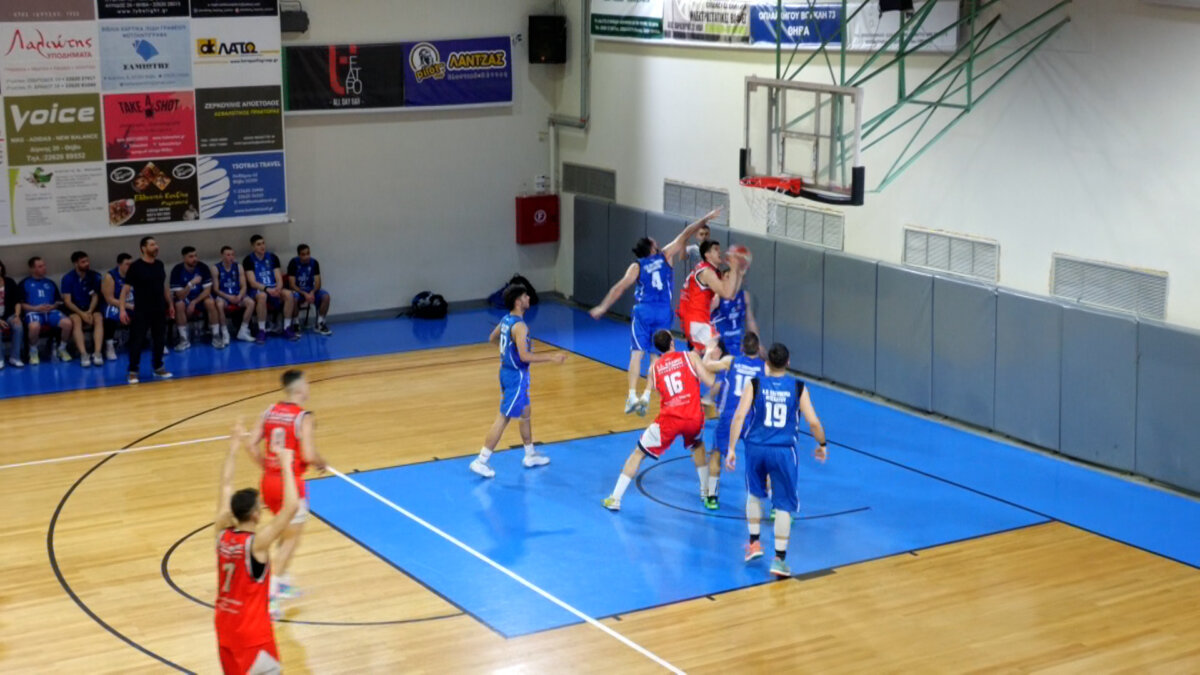 Ε.Σ. “Κάδμος” – Α.Ο. “Ελευθερία” Μοσχάτου 80-74 (video – pics)