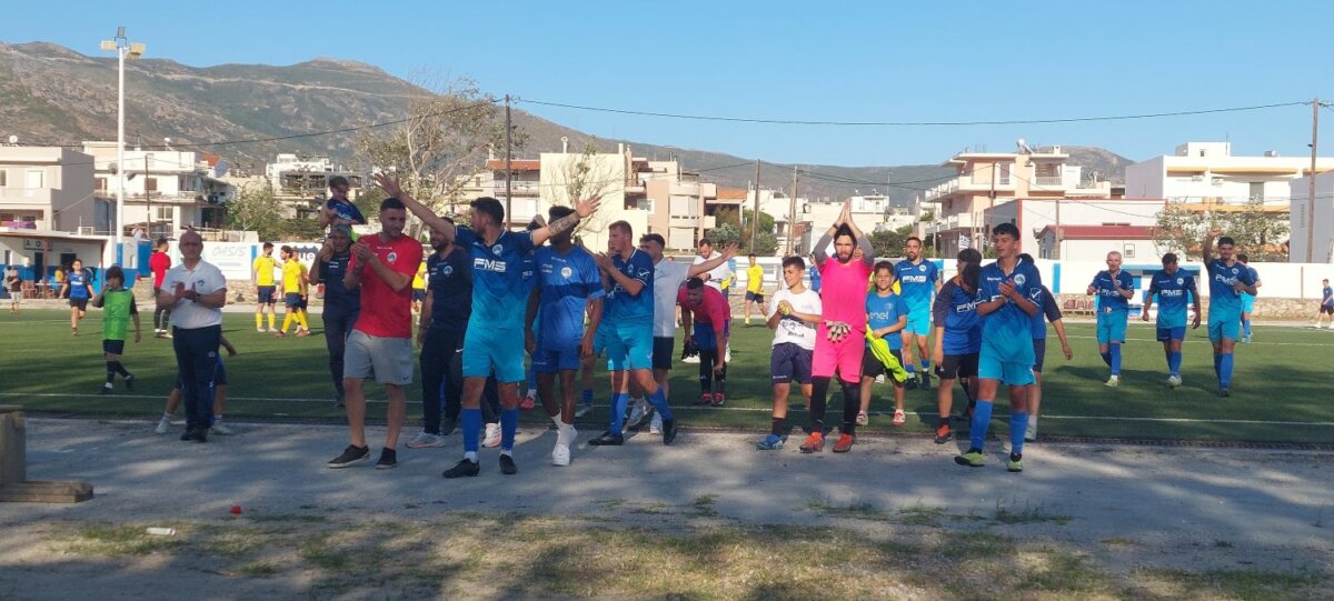 Απόλυτος κυρίαρχος ο ΑΟ Καρύστου νίκησε 3-1 την Αναγέννηση Σχηματαρίου