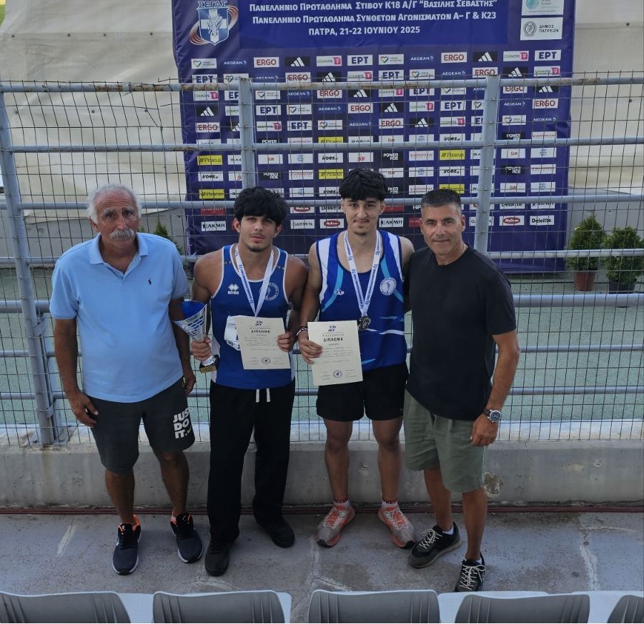 Χρυσό και Αργυρό μετάλλιο για Γελέκα και Μπακόλα στο πανελλήνιο Κ18