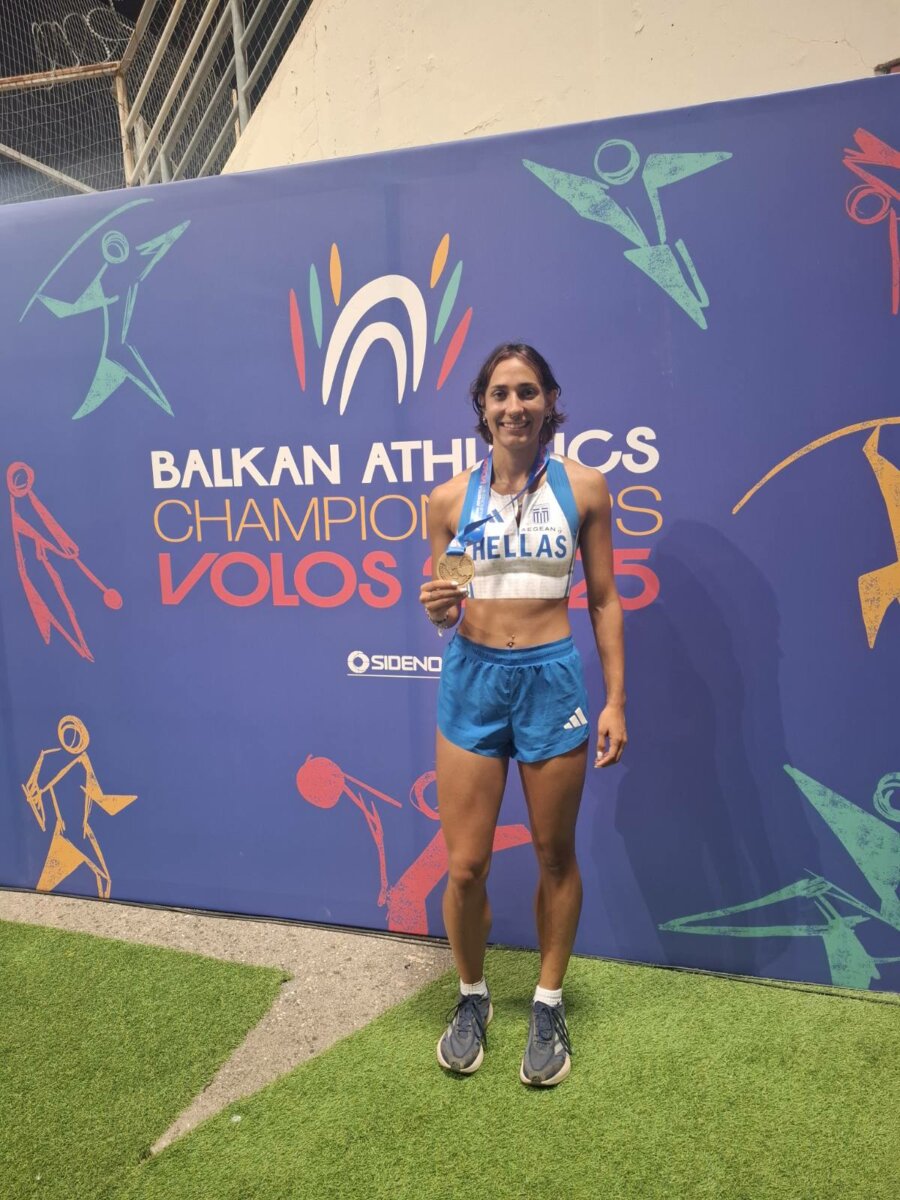 “Χρυσή” η Γαραντζόγιαννη στους Βαλκανικούς Κ20