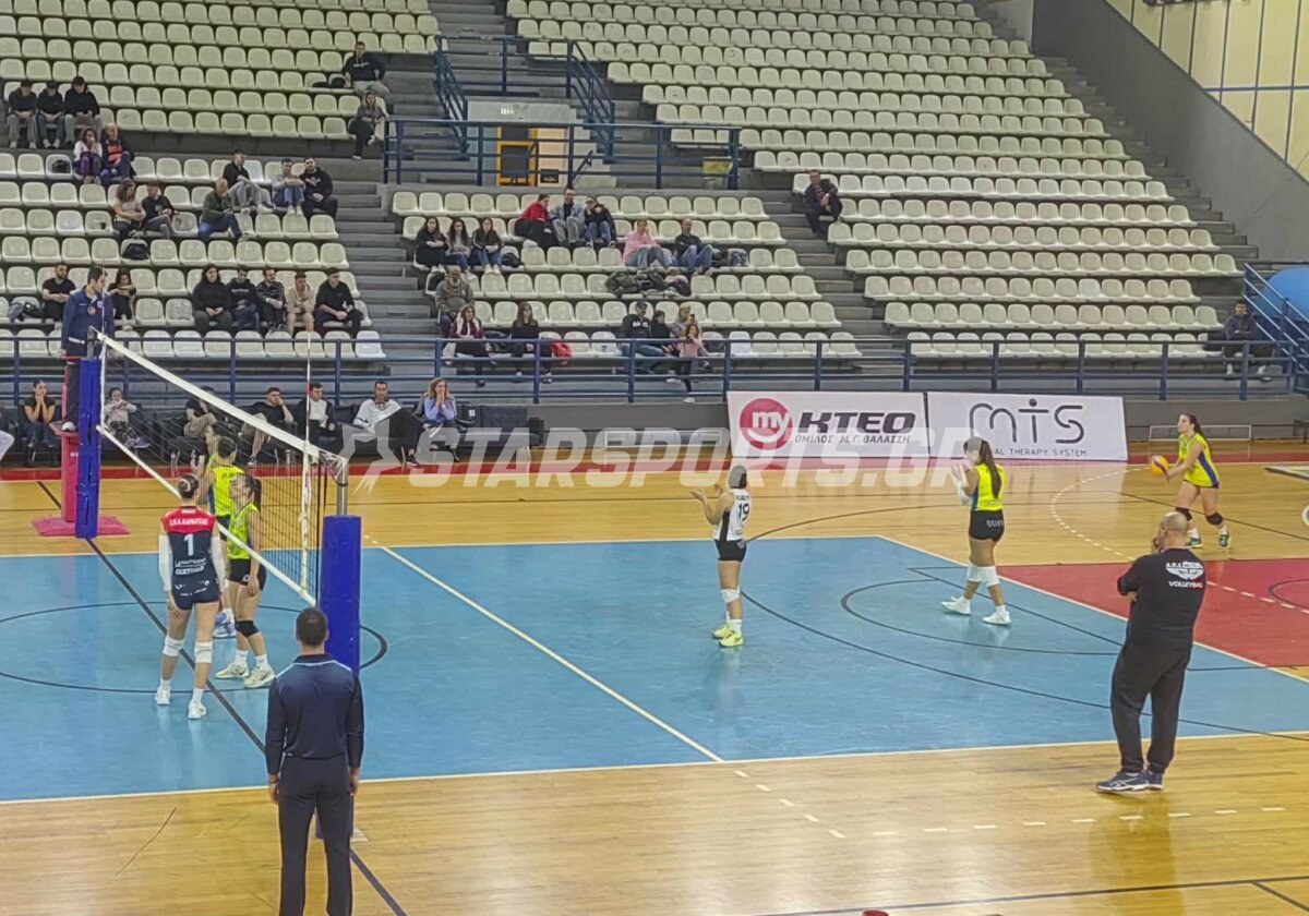 Στα Τρίκαλα για τους πρώτους βαθμούς η Φθία Λαμίας