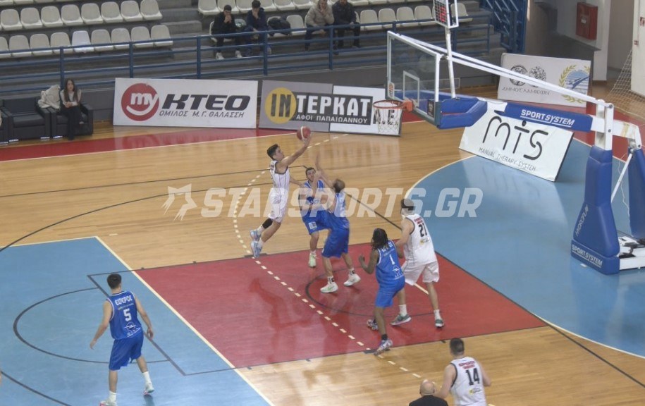 Έσπερος MyKTEO Λαμίας-Έσπερος Καλλιθέας 64-62 (video)