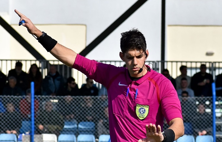 Διαιτητής από την ΕΠΣ Χανίων στο Άρης Αγίου Κωνσταντίνου-Καλύβια