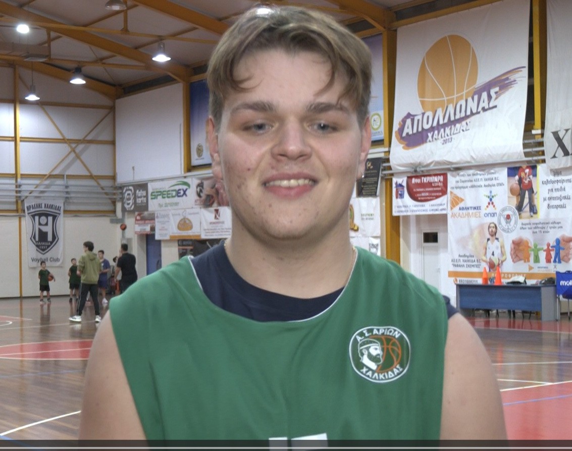 Φ. Δεμερτζής: Να συνδυάσω σπουδές και μπάσκετ σε υψηλό επίπεδο” (Video)