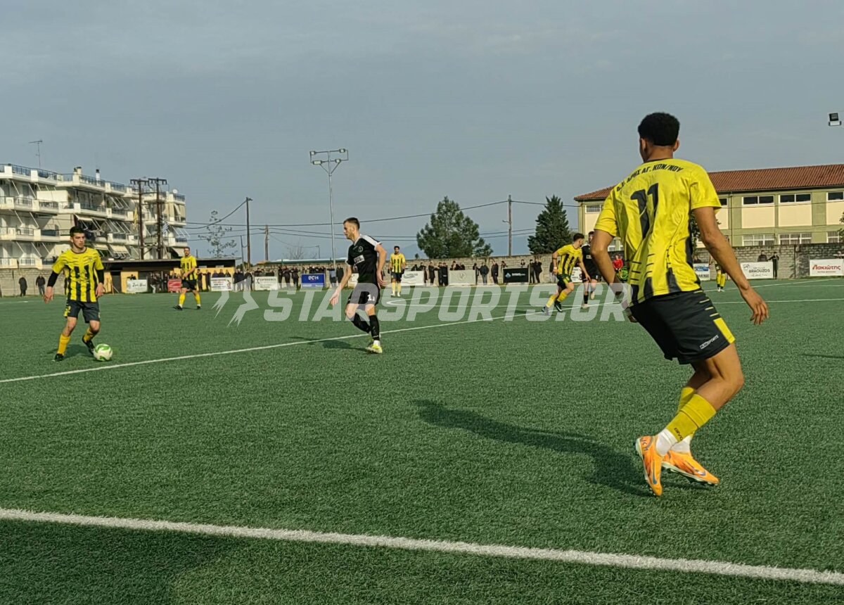 Έκανε την ανατροπή και πήρε το ντέρμπι ο Άρης Αγίου Κωνσταντίνου