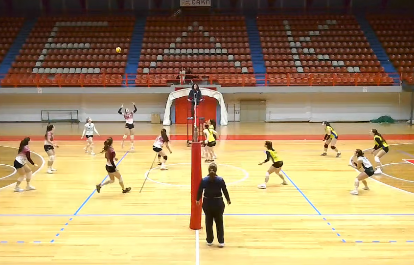 B’ Εθνική βόλλεϋ ανδρών: ΑΕ Λάρισας-Φθία Λαμίας 3-0