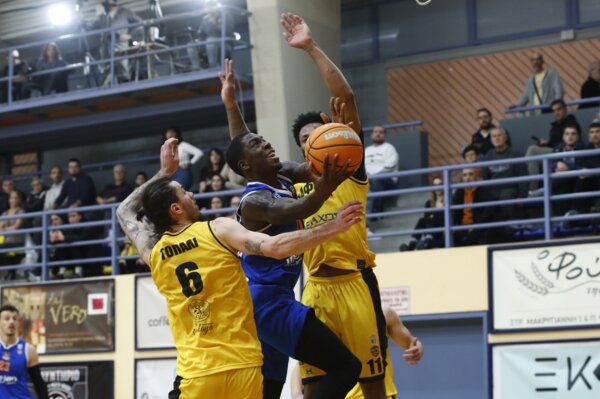 ELITE LEAGUE 2025-2026 / ΑΟ ΔΑΦΝΗΣ - ΑΓΕ ΧΑΛΚΙΔΑΣ (ΣΤΕΛΙΟΣ ΣΤΕΦΑΝΟΥ / EUROKINISSI)