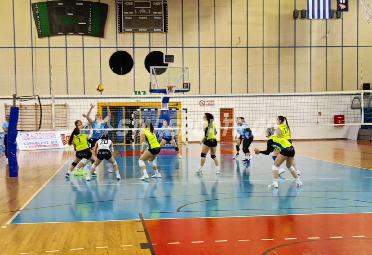 Β’ Εθνική βόλλεϋ γυναικών: Φθία Λαμίας-Ασκληπιός Τρικάλων 0-3
