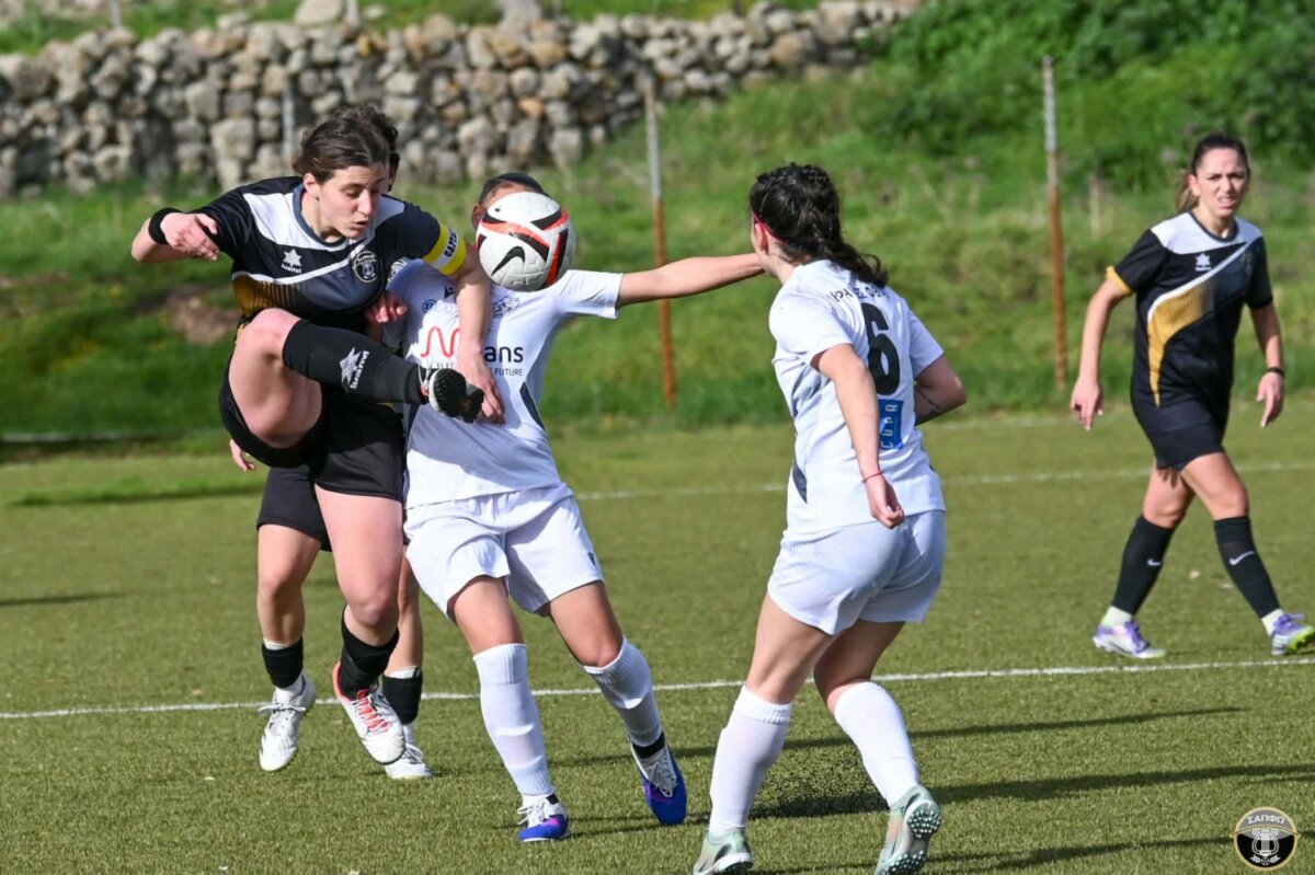 Ποδόσφαιρο γυναικών: Τα αποτελέσματα του Σ/Κ (14/15/2) σε Β’ και Γ’ Εθνική