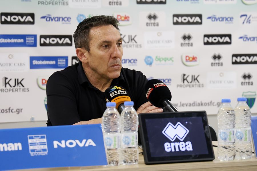 Λεβαδειακός-Παναθηναϊκός 1-4: Η συνέντευξη Τύπου των προπονητών (video-pics)