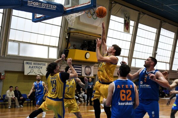 ELITE LEAGUE 2025-2026 / ΛΑΥΡΙΟ - ΑΓΕ ΧΑΛΚΙΔΑΣ (ΜΕΛΠΟΜΕΝΗ ΤΣΙΛΙΑΚΗ / EUROKINISSI)