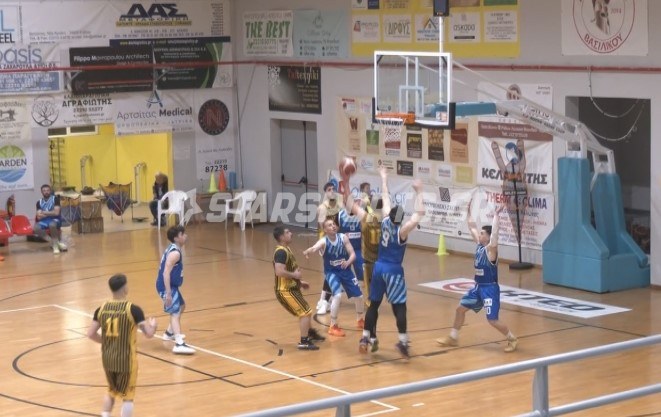 ΠΑΕ Ληλαντίων-Άρης Αμφίκλειας 78-84 (video)