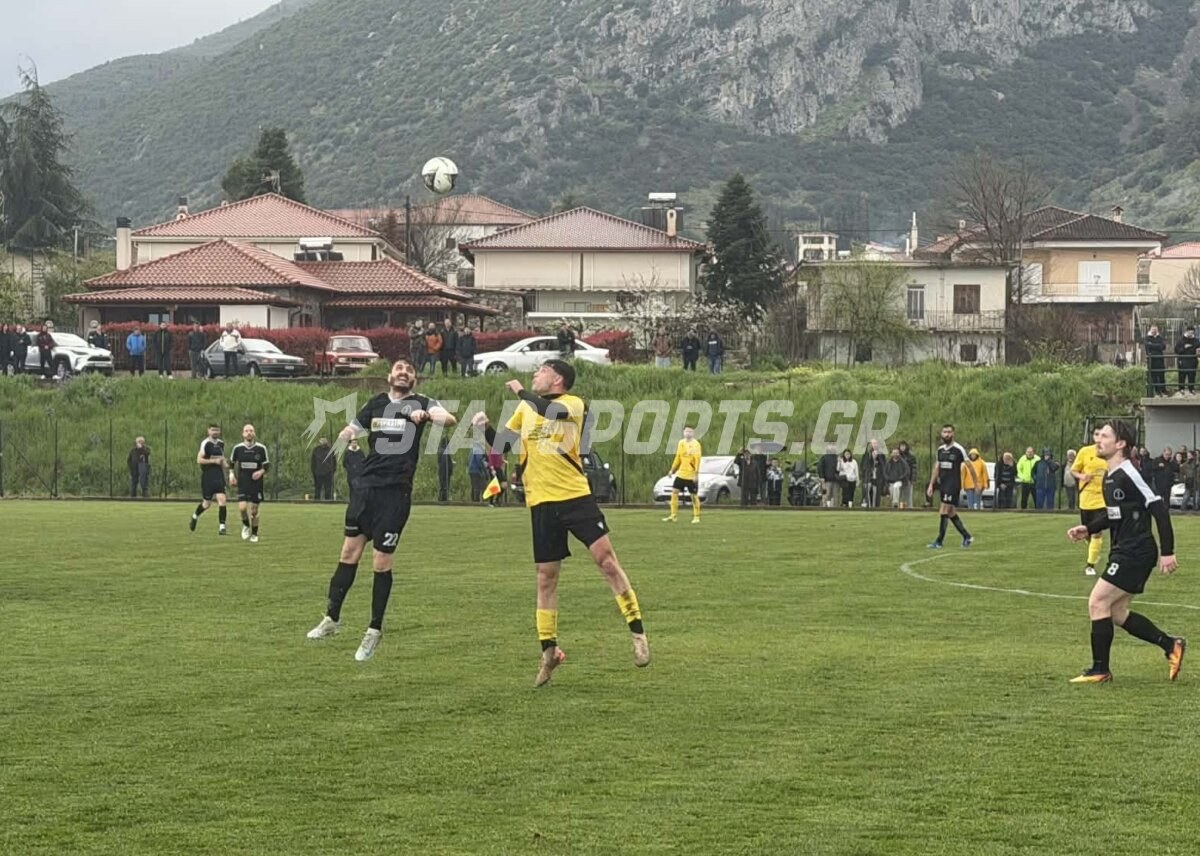 Παρνασσός Αμφίκλειας-Κηφισσός Κάτω Τιθορέας 1-4 (video)