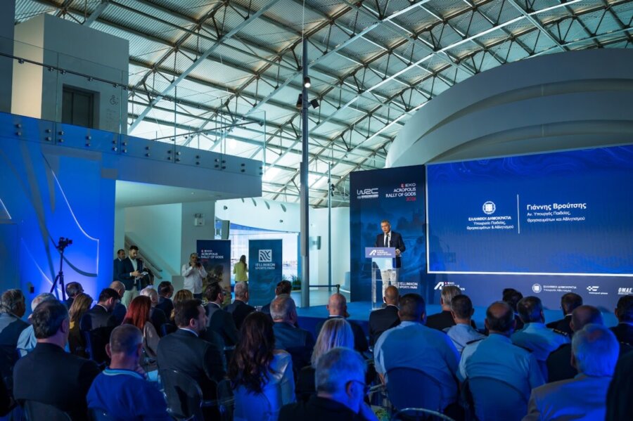 Παρουσιάστηκε το ΕΚΟ Ράλλυ Ακρόπολις 2026-Γιάννης Βρούτσης: “Δεν ήταν πολιτική απόφαση η αλλαγή της έδρας” (video)
