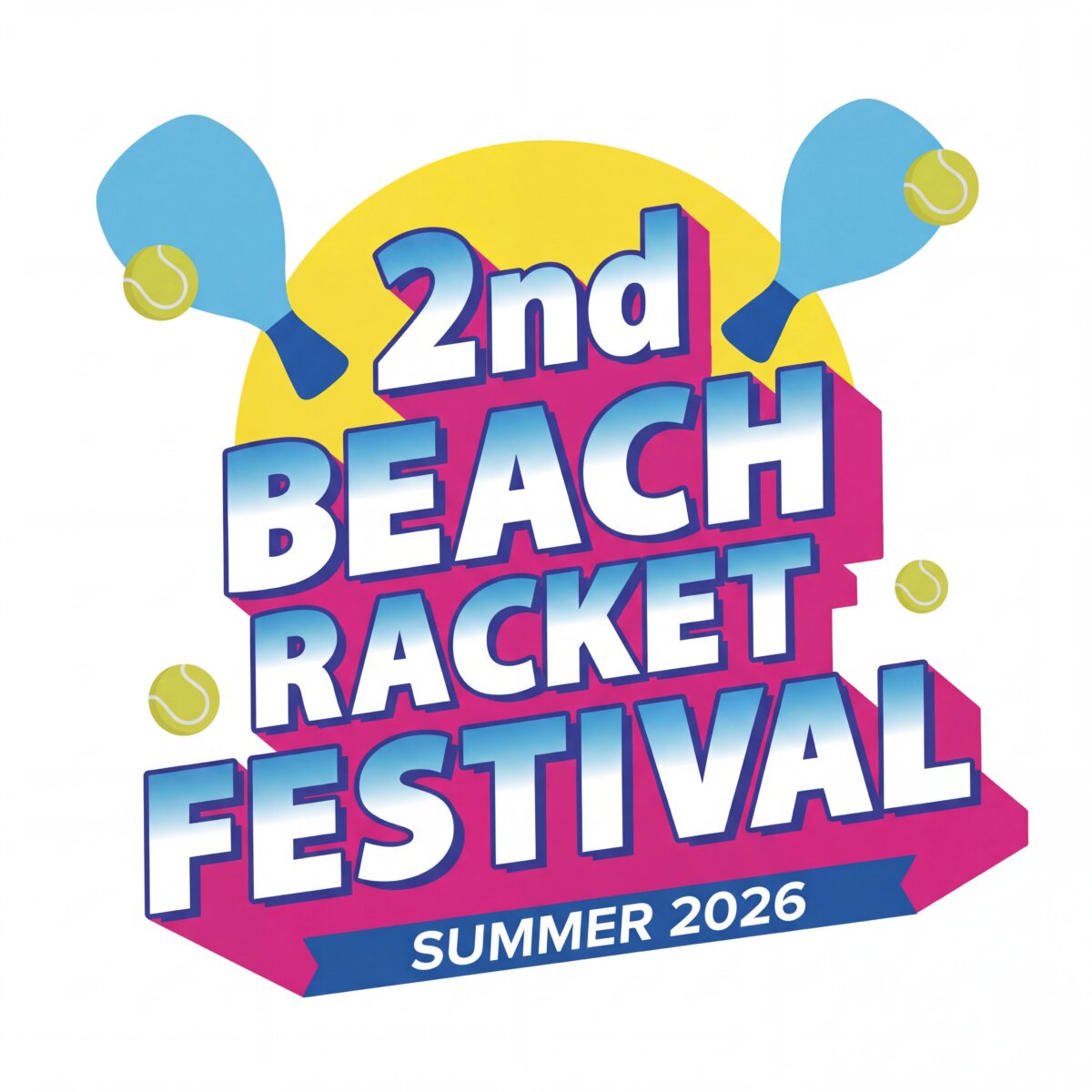 2ο Beach Racket Festival ΑΒΑΣ 20 & 21 Ιουνίου 2026 στην παραλία Αλυκών Χαλκίδας