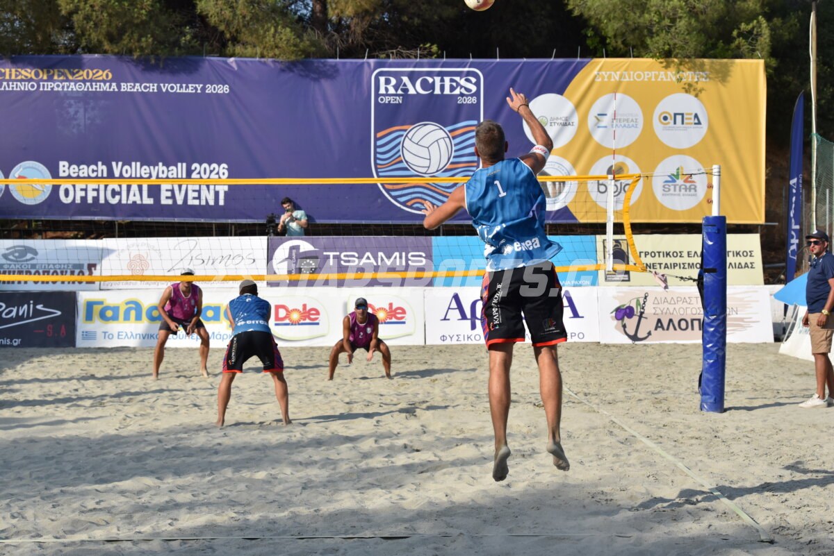 Raches Open 2026: Φωτογραφίες από τα απογευματινά παιχνίδια τoυ Σαββάτου (18/7)
