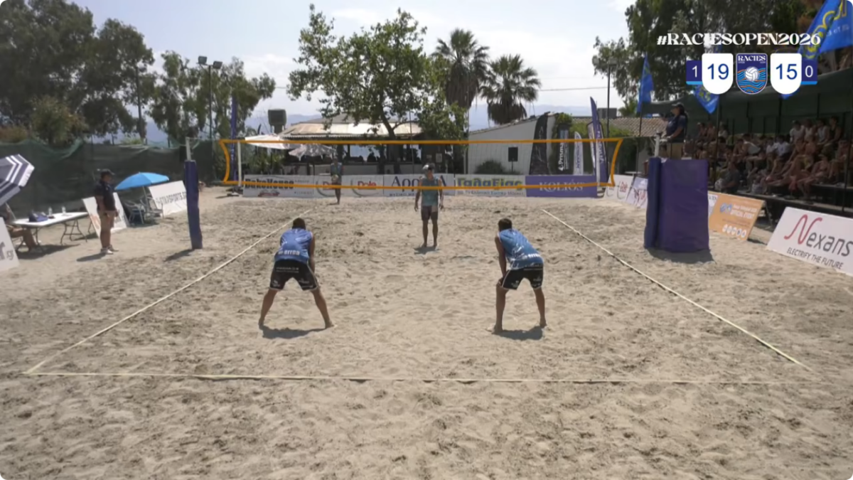 Raches Open 2026: Νιώπας/Τερζόγλου-Παπαδημητρίου/Ιωαννίδης το ζευγάρι του τελικού στους άνδρες